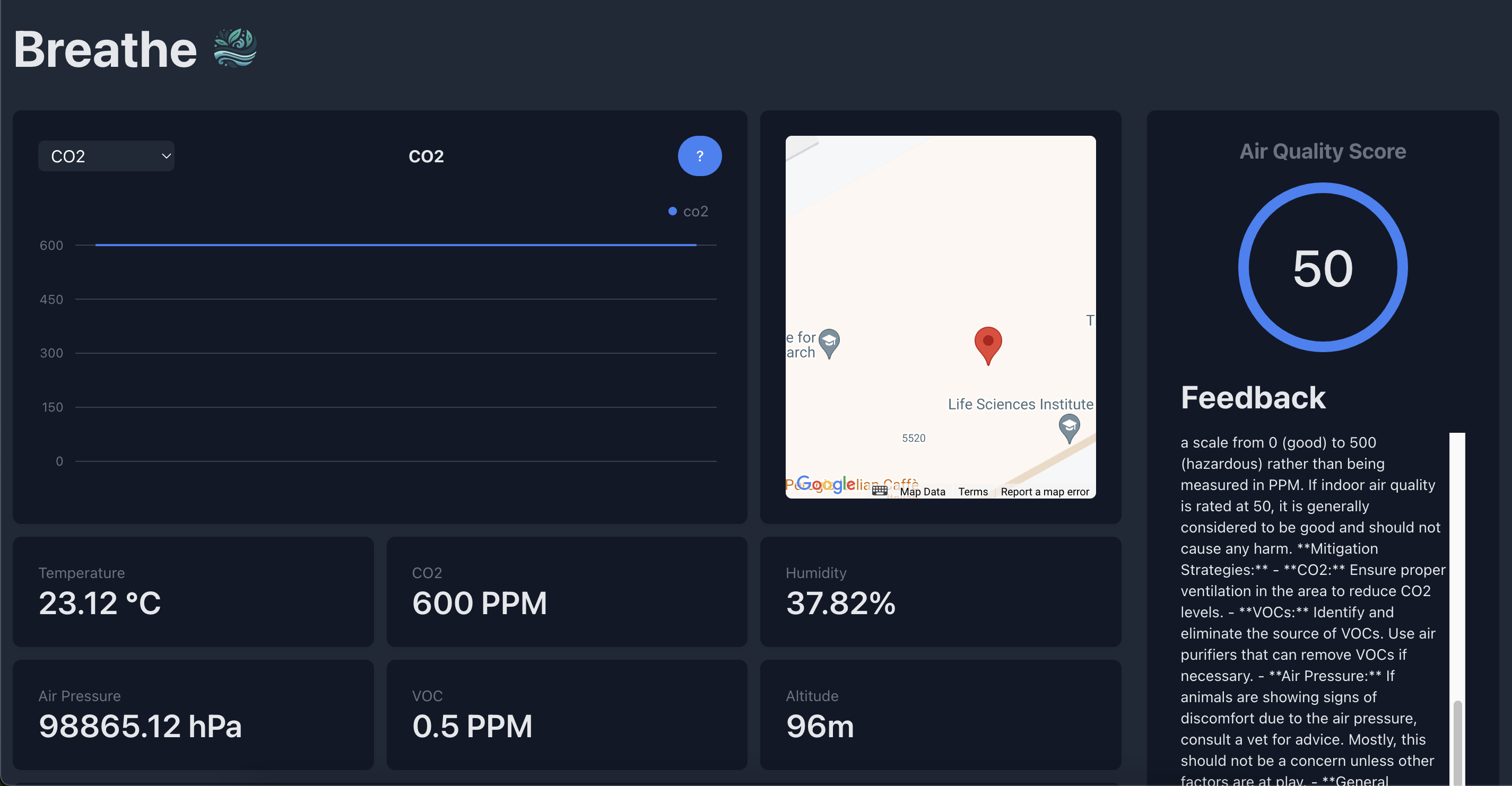 Breathe App screenshot